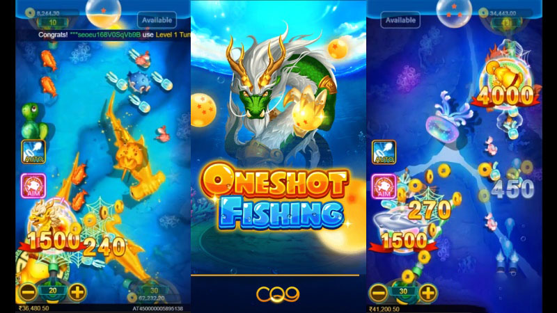 ワンショットフィッシングデモ - CQ9 Skill Fish Games Online Real Money