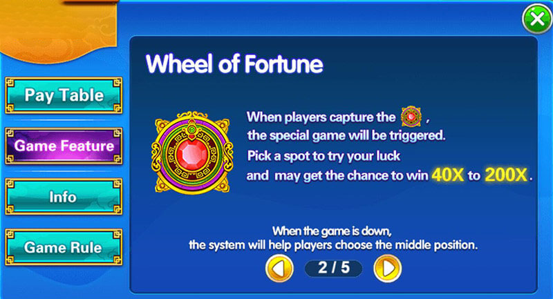 カイ・シェン フィッシング Wheel Of Fortune