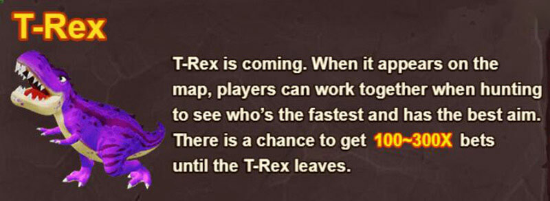 ドラゴンマスターフィッシュシューティングゲーム T-Rex