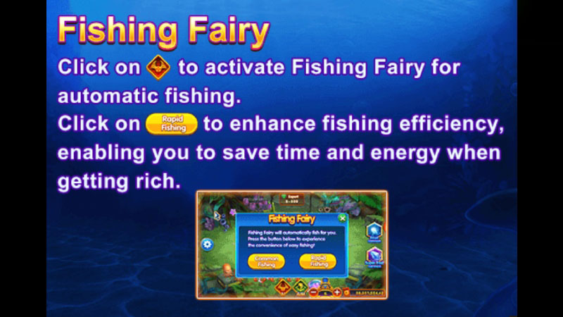 JDBフィッシングYiLuFaゲームの特徴- Fishing Fairy