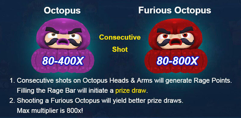 ブームレジェンドフィッシングゲーム Giant Octopus