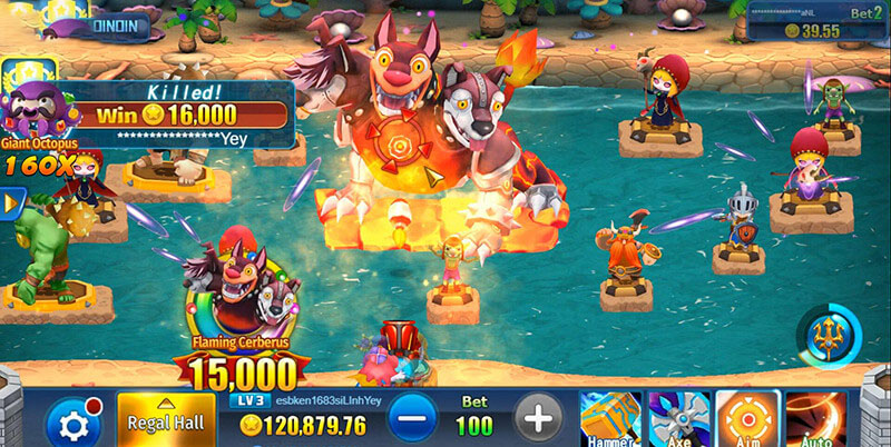 ブームレジェンドフィッシングゲーム Big Win
