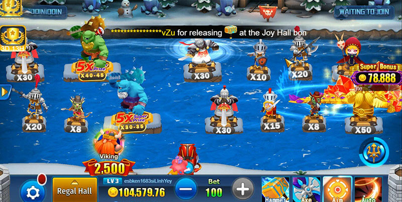 ブームレジェンドフィッシングゲーム Big Win