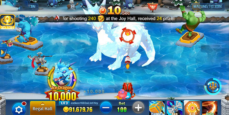 ブームレジェンドフィッシングゲーム Big Win