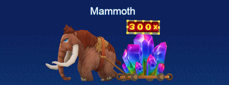 恐竜タイクーンフィッシュゲーム Mammoth