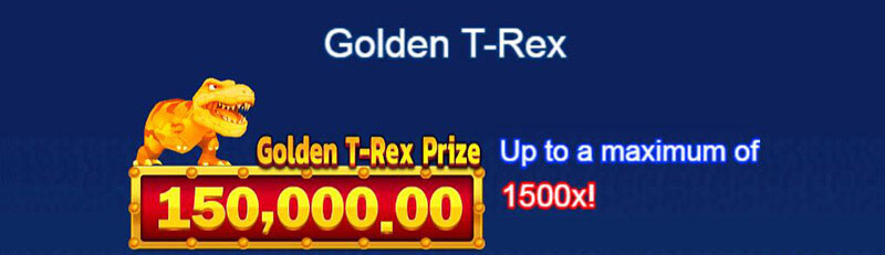 恐竜タイクーンフィッシュゲーム Golden T-Rex