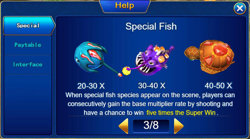 ジャックポット フィッシング カジノ スロット Special fish