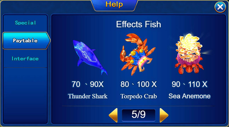 ジャックポット フィッシング カジノ スロット Payout Rates