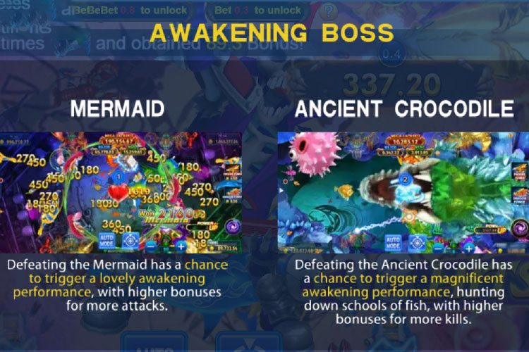 JILI オーシャンキング ジャックポットフィッシングゲーム リアルマネー獲得デモ-Awakening Boss