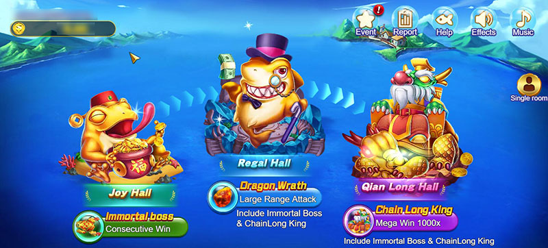 ロイヤルフィッシングシューティングゲーム