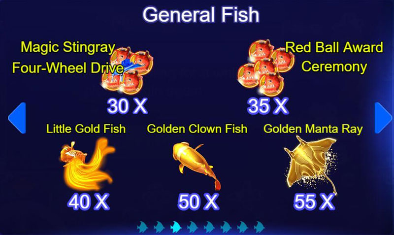 ロイヤルフィッシングシューティングゲーム General Fish
