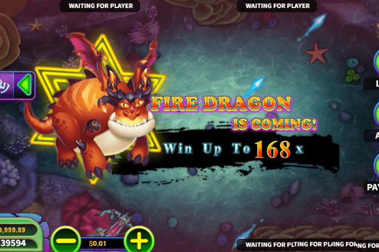 Poseidon's Secret Multi-player Fishing Game Bonus