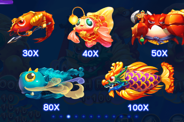 ファファファ フィッシング配当表 30X-100X