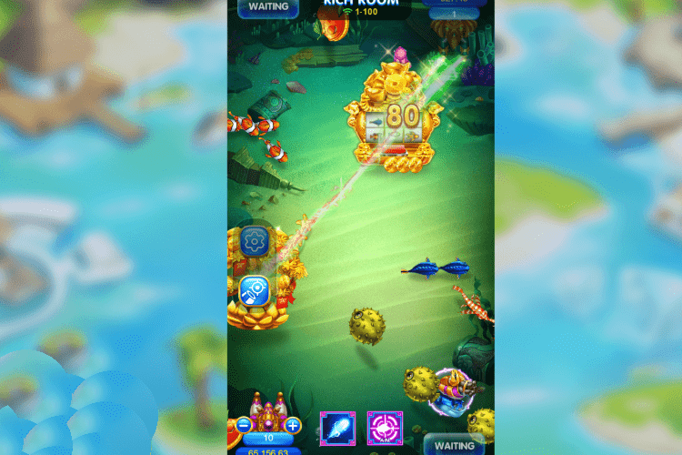 タイでの釣り Shooting Game Big Win