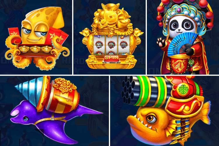 ハイディラオ釣りシューティングゲーム Feature