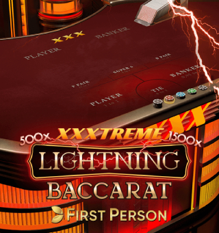 First Person XXXtreme Lightning Baccarat First Person XXXtreme Lightning Baccarat