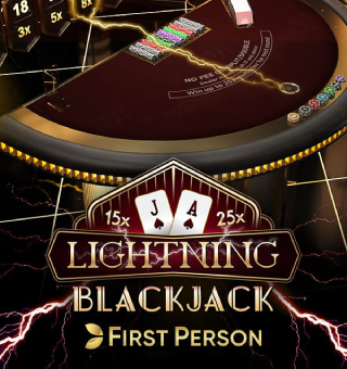 First Person Lightning Blackjack First Person Lightning Blackjack