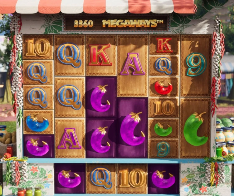 エクストラチリエピックスピンエボリューション, Extra Chilli Epic Spins Live-Main Game