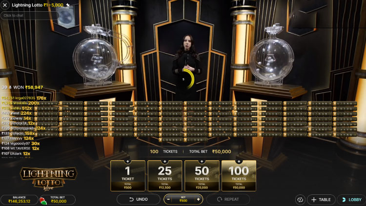 ライトニングガチャの進化, Play Lightning Lotto Live Game India