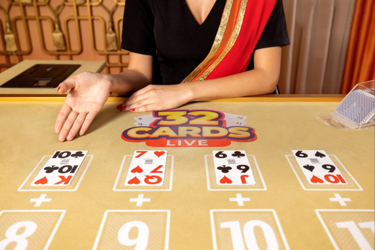 エズギ32 カード カジノ ゲーム, How to Play 32 Cards Ezugi India