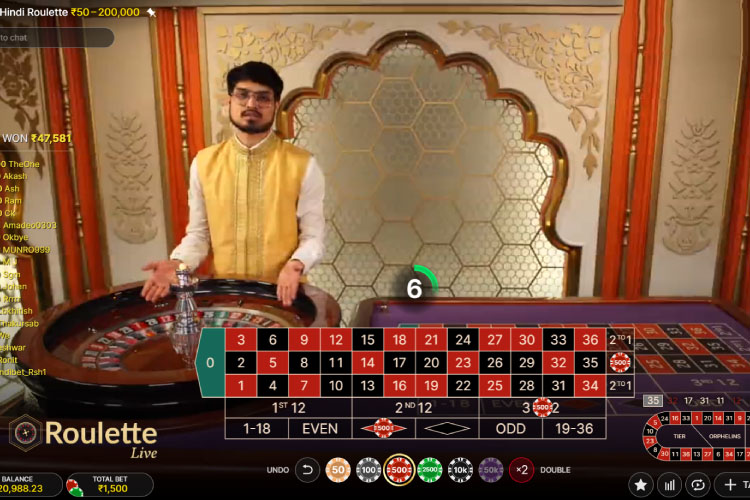 हिंदीरूले Hindi Roulette Evolution India Online Real Money