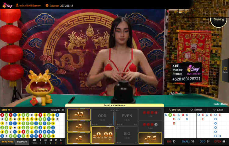 セディゲーム, Play セディゲーム AE Sexy Online Casino India