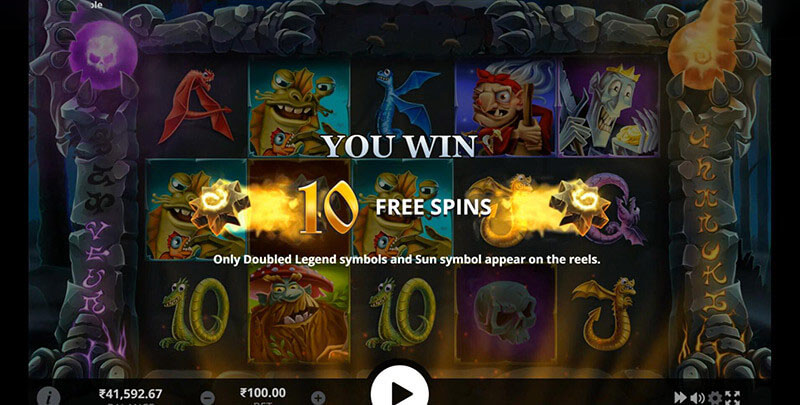 Forgotten Fable Slot Machine Free Spins