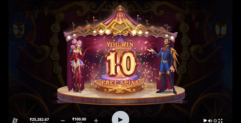 Midnight Show Slot Machine Free Spins Bonus