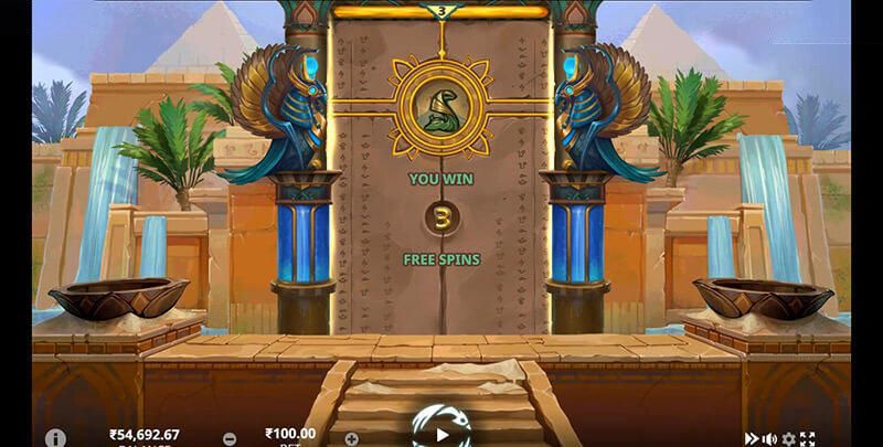 Rise Of Horus Slot Machine Free Spins Bonus