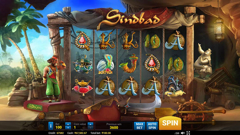 Sindbad Slot Machine