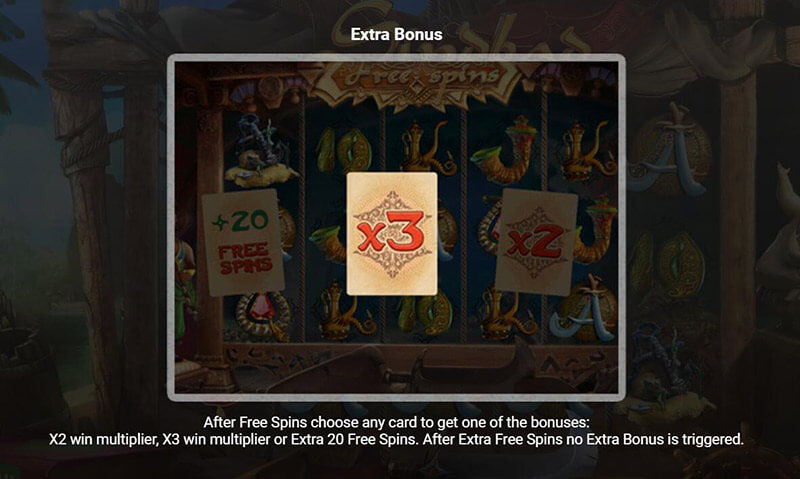 Sindbad Slot Machine Extra Bonus