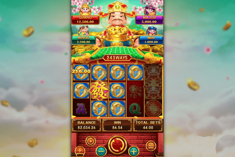 ラッキーフォーチュンスロット Big Win