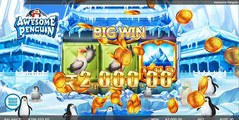 Awesome Penguin Slot Machine Bonus Features