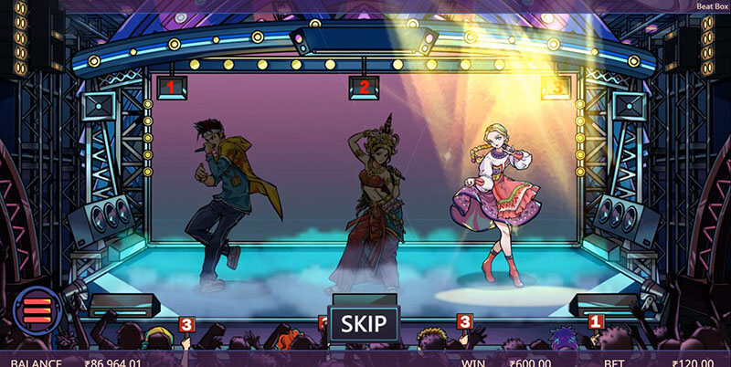 Beat Box Slot Machine Free Spins Bonus