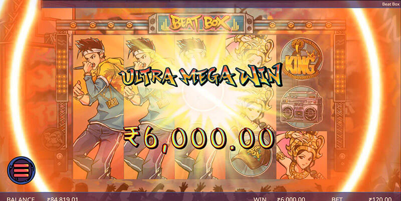Beat Box Slot Machine Ultra Mega Win