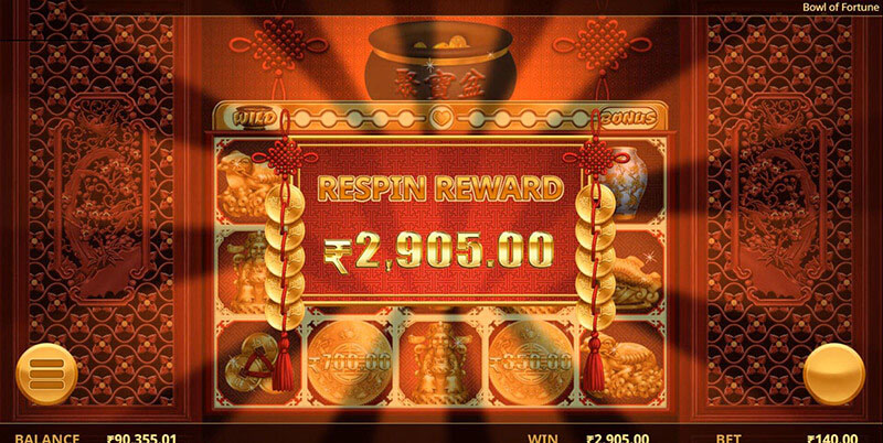 Bowl Of Fortune Slot Machine Bonus Game