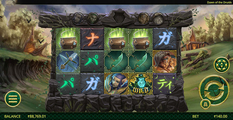Dawn Of The Druids Slot Machine