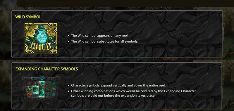 Dawn Of The Druids Slot Machine Wild Symbol