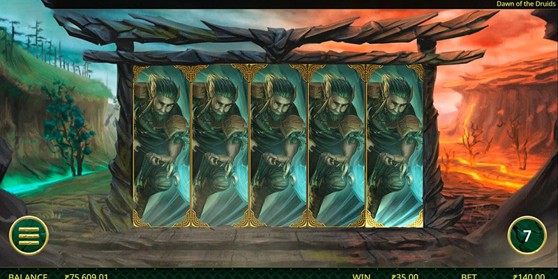 Dawn Of The Druids Slot Machine Free Spins Bonus