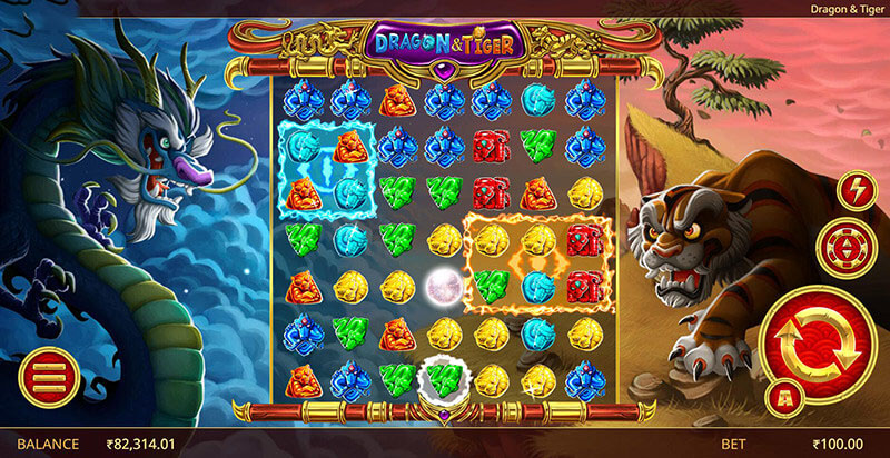ドラゴン & Tiger Slot Machine