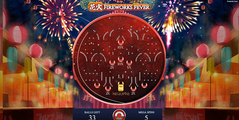 Fireworks Fever Slot Machine Free Spins Bonus