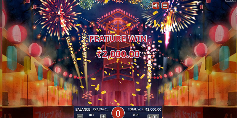 Fireworks Fever Slot Machine Free Spins Bonus