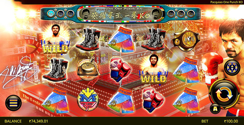 Pacquiao One Punch KO Slot Machine