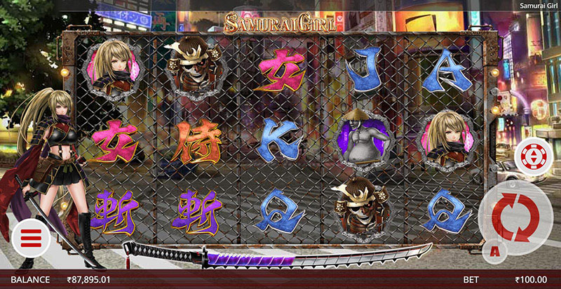 Samurai Girl Slot Machine