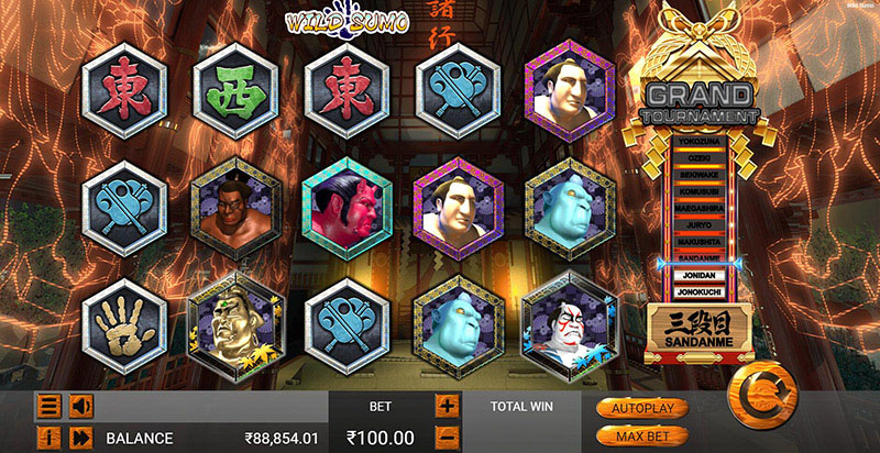Wild Sumo Slot Machine