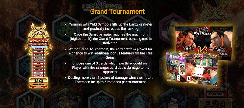 Wild Sumo Slot Machine Grand Tournament