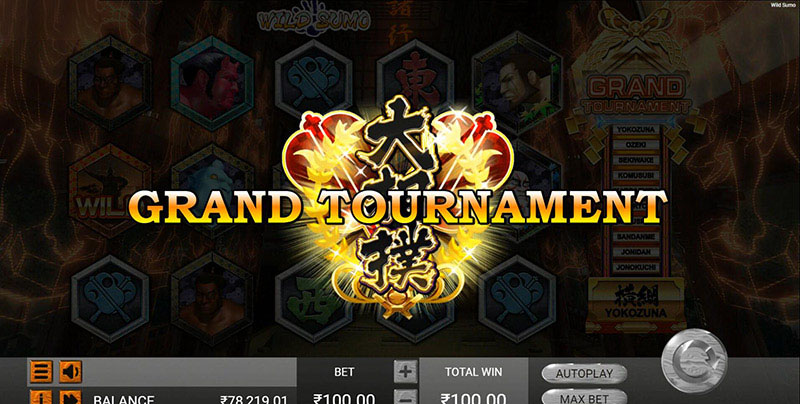Wild Sumo Slot Machine Grand Tournament
