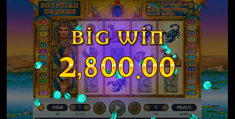 Egyptian Dream Slot Machine Free Spins Bonus