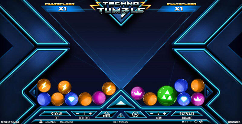 Techno Tumble Slot Machine