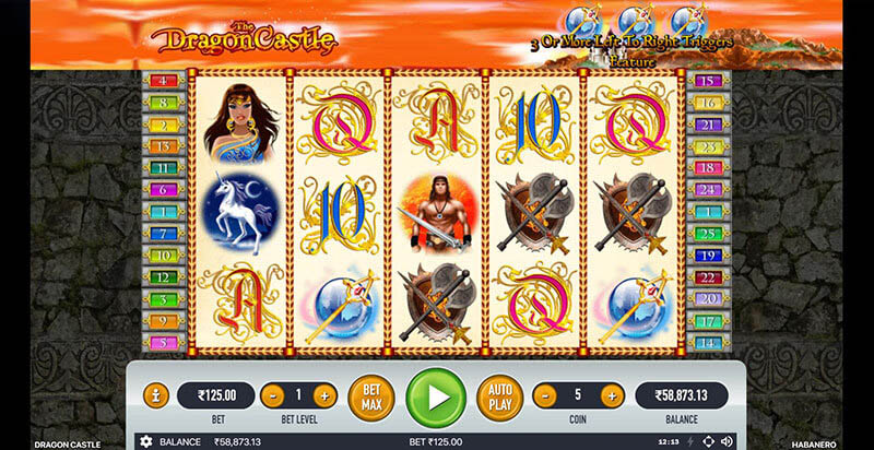 The Dragon Castle Slot Machine